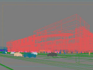 city shopping mall 101 3D Model