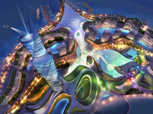 city shopping mall 103 3D Model