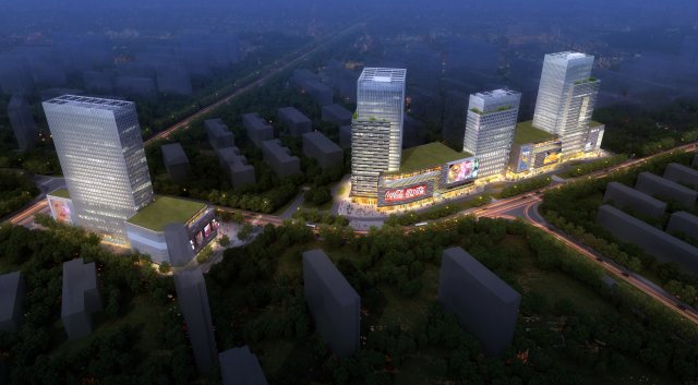 city shopping mall 104 3D Model .c4d .max .obj .3ds .fbx .stl .blend 