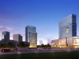 city shopping mall 104 3D Model