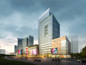 city shopping mall 104 3D Model