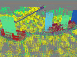 city shopping mall 104 3D Model