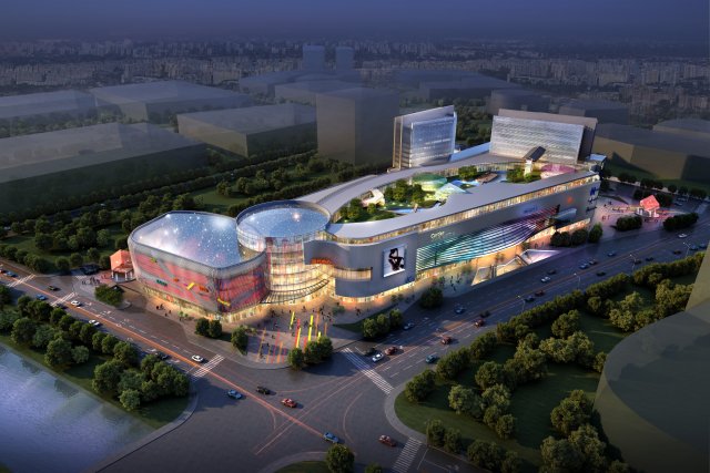 city shopping mall 106 3D Model .c4d .max .obj .3ds .fbx .stl .blend 