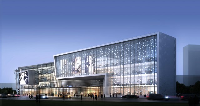 city shopping mall 107 3D Model .c4d .max .obj .3ds .fbx .stl .blend 