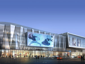city shopping mall 107 3D Model