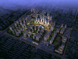 city shopping mall 111 3D Model