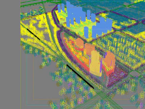 city shopping mall 111 3D Model