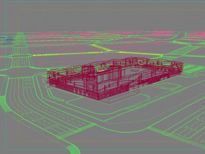 city shopping mall 110 3D 모델