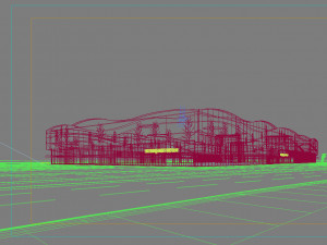 city shopping mall 110 3D 모델