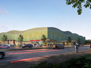 city shopping mall 110 3D Model