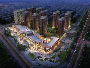 miejskie centrum handlowe 115 Model 3D