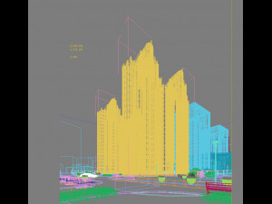 city shopping mall 117 Modelo 3D