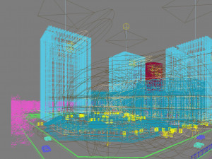 city shopping mall 117 Modelo 3D