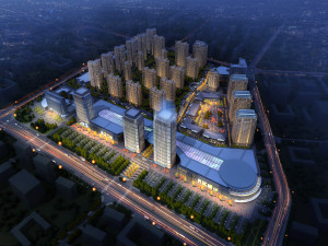 city shopping mall 118 3D Model