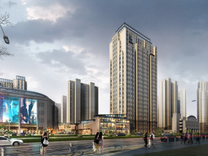 city shopping mall 118 3D Модель