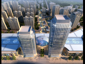 city shopping mall 118 3D Модель