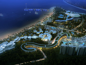 city shopping mall 120 3D Model