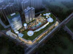 city shopping mall 121 3D Model