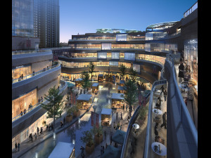 city shopping mall 121 3D Model