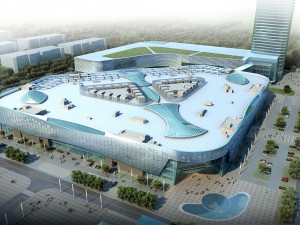 city shopping mall 122 3D Model