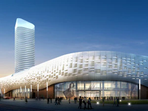 city shopping mall 122 3D Model