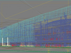 city shopping mall 122 3D Model