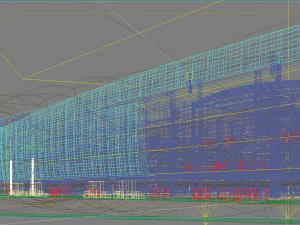 city shopping mall 122 3D Model