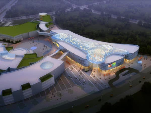 centro commerciale cittadino 128 Modello 3D