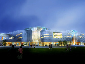 city shopping mall 128 3D Model