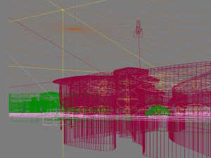city shopping mall 128 3D Model