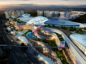 city shopping mall 129 3D Model