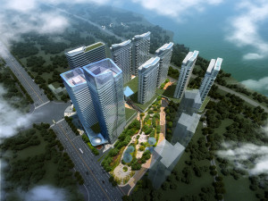 city shopping mall 108 3D मॉडल