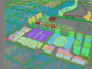city shopping mall 109 3D 模型