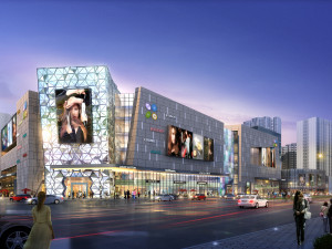city shopping mall 112 3D Model