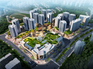 city shopping mall 112 3D Model