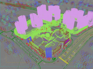 city shopping mall 112 3D Model