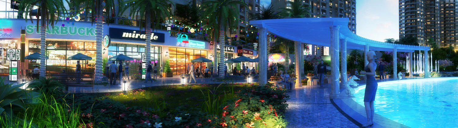 community scenery 001 3D Model .c4d .max .obj .3ds .fbx .stl .blend 