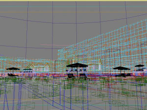 community scenery 002 3D Model