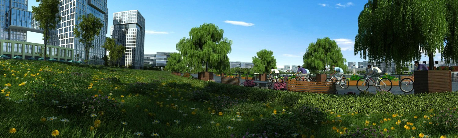 community scenery 003 3D Model .c4d .max .obj .3ds .fbx .stl .blend 