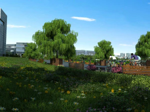 cen&aacute;rio comunit&aacute;rio 003 Modelo 3D