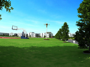 community scenery 004 3D Модель