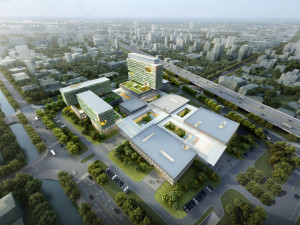 hospital building 005 Model 3D