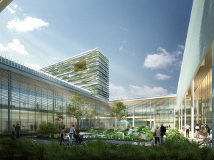 hospital building 005 Model 3D