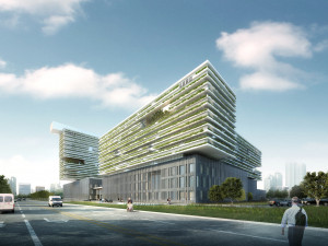 hospital building 005 Model 3D