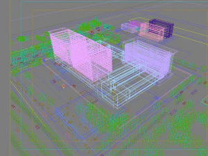 hospital building 006 3D Model
