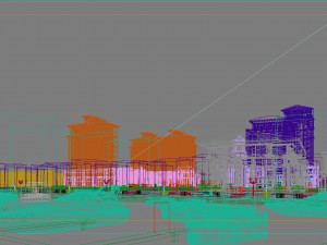 fishing pier 3D Model
