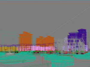 fishing pier 3D Model