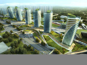 parking lot 1 3D Model