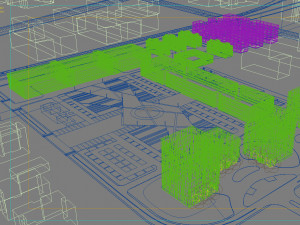 office buildings 033 3D Модель