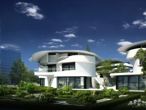 office buildings 034 3D Model